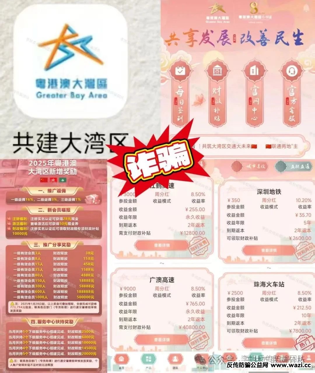 最新资金盘项目骗局【粤港澳大湾区,众创盟】远离!