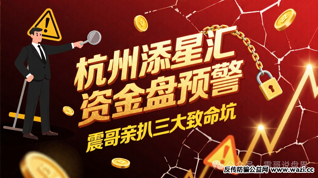 【添星汇】项目挺火，粉丝跑来问能不能搞！一扒，发现全是坑！