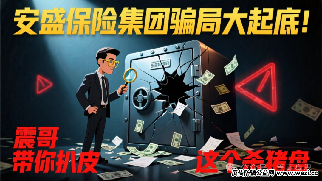 【安盛保险集团】骗局大起底！震哥带你扒皮这个杀猪盘！