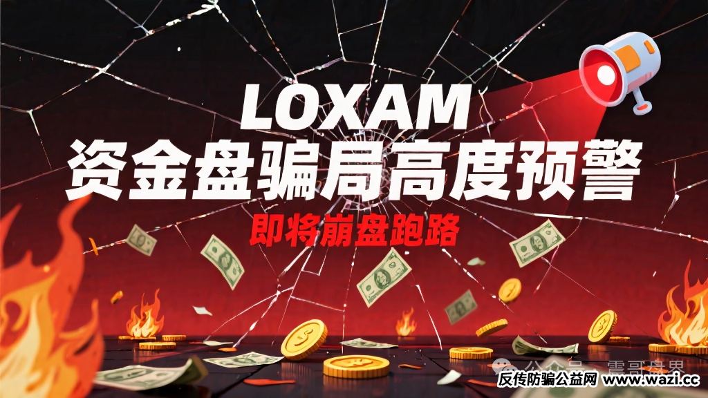 曝光！【LOXAM】资金盘骗局高度预警，即将崩盘跑路！