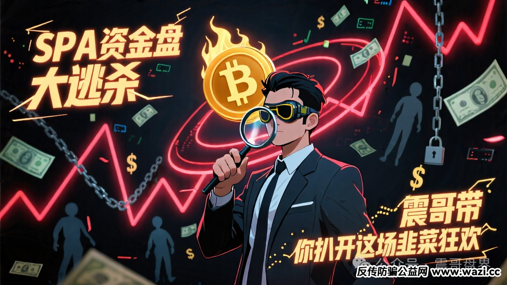 资金盘高度预警！【SPA】大逃杀，大量单割会员，即将崩盘跑路！