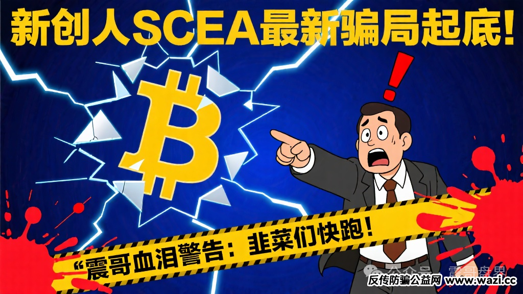 【新创人SCEA】最新骗局起底！血泪警告：韭菜们快跑！