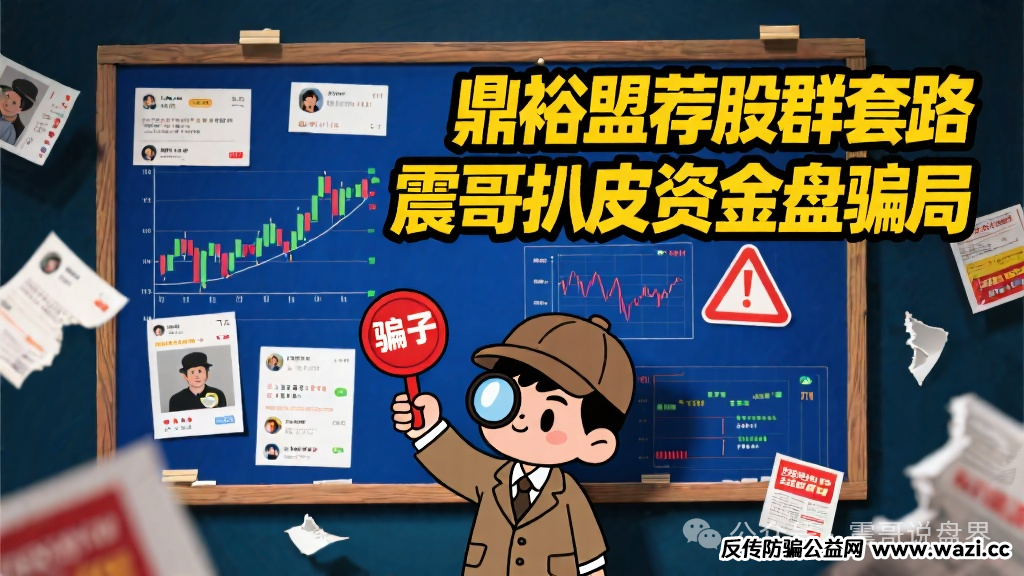 【鼎裕盟】杨岩泽荐股群套路，震哥带你扒皮这个资金盘骗局！