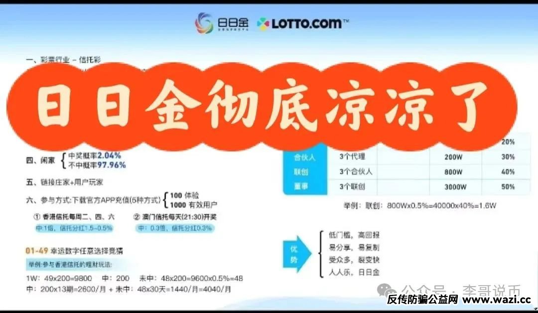 【日日金】崩盘跑路,解密一下它是如何让人上当受骗的……