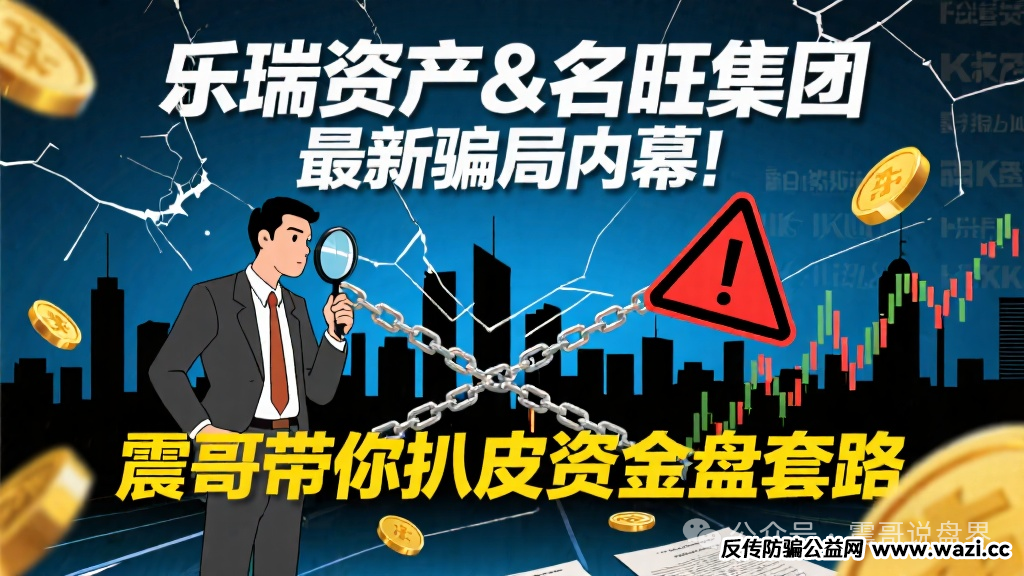 【乐瑞资产《名旺集团》】最新骗局内幕！震哥带你扒皮资金盘套路！