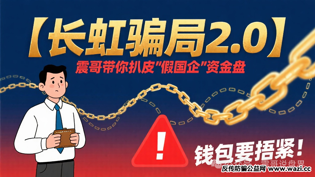 【长虹骗局2.0】带你扒皮＂假国企＂资金盘，钱包要捂紧！