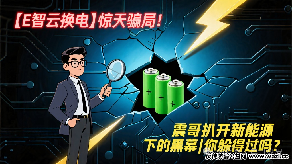 【E智云换电】惊天骗局！扒开新能源外衣下的黑幕，这些你躲得过吗？