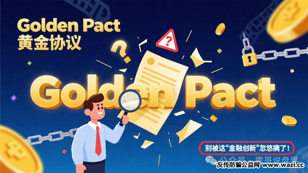 Golden Pact黄金协议:别被这“金融创新”忽悠瘸了!