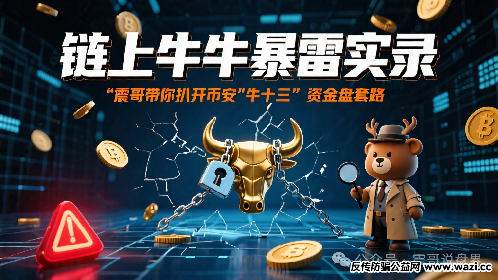 【链上牛牛】暴雷实录：带你扒开币安＂牛十三＂资金盘套路！