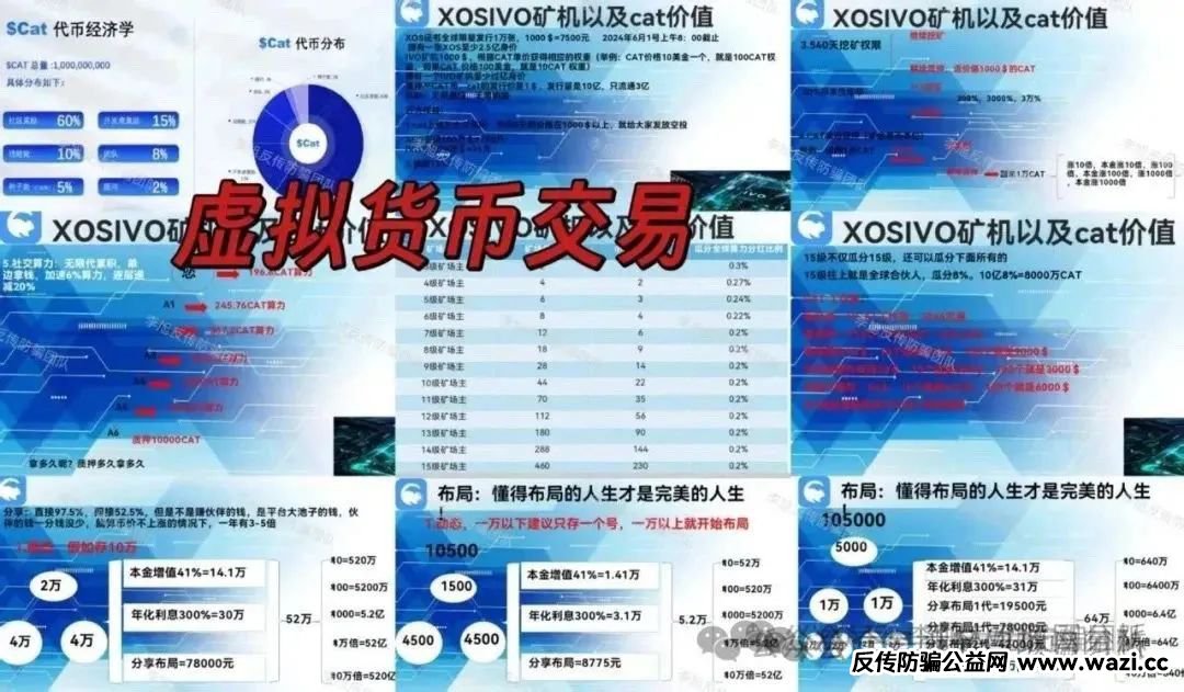 【Cococat  web3  菠萝猫】通过“质押挖矿”模式承诺高收益典型的资金盘骗局