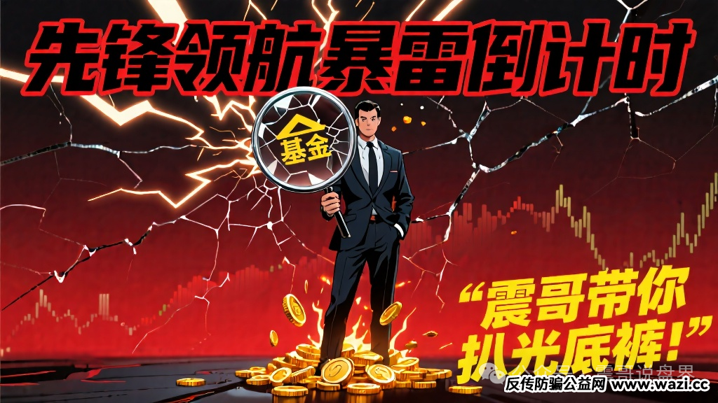 【先锋领航暴雷倒计时】震哥带你扒光这个假基金的底裤！