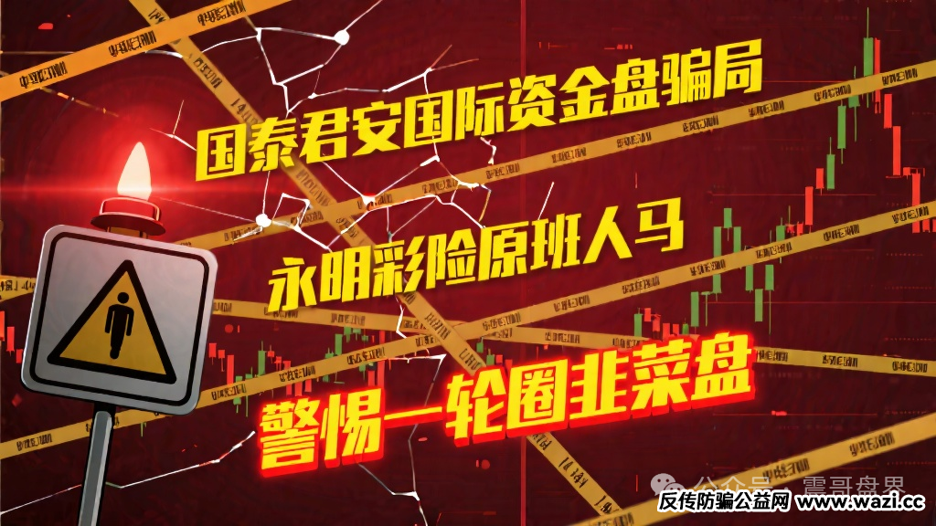 【国泰君安国际】资金盘骗局，永明彩险原班人马，警惕一轮圈韭菜盘！