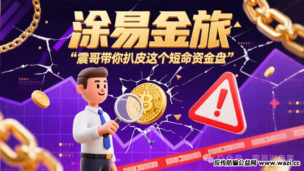 【涂易金旅】带你扒皮这个短命资金盘！
