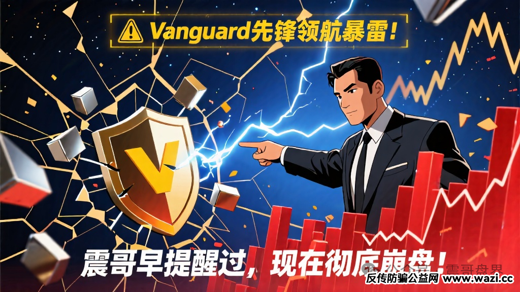 【Vanguard先锋领航】暴雷！震哥早提醒过，现在彻底崩盘！