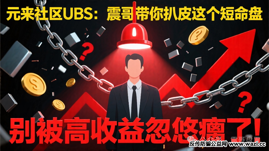 扒皮【元来社区UBS】这个短命盘,别被高收益忽悠瘸了!
