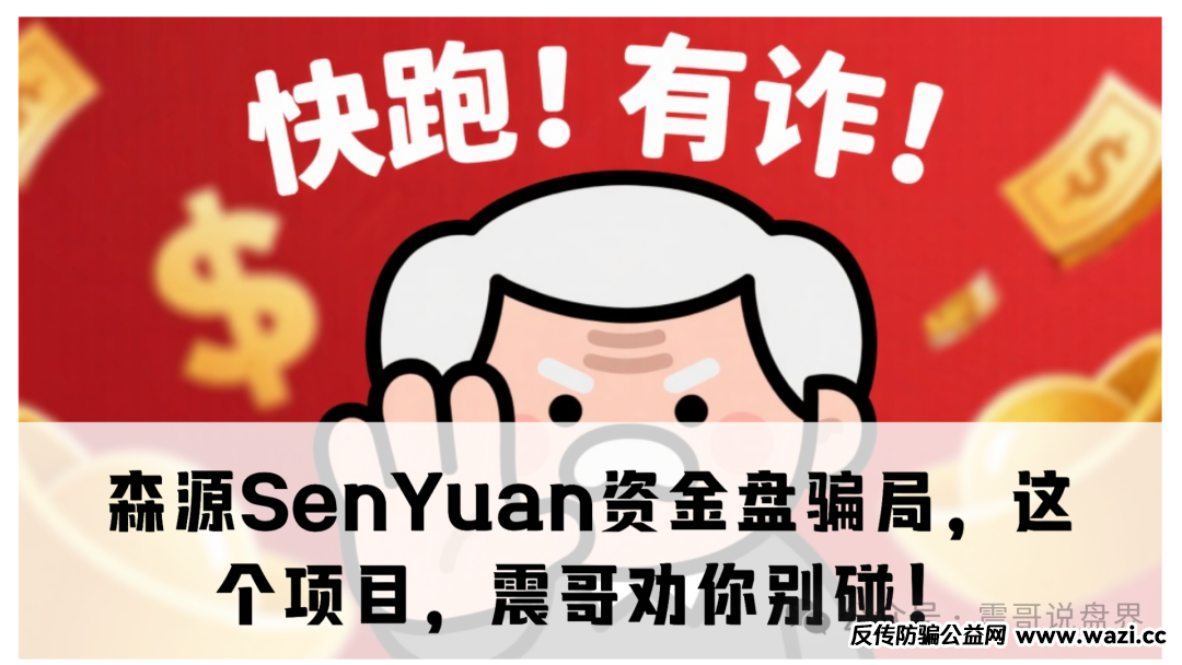 【森源SenYuan】资金盘骗局，这个项目，劝你别碰！
