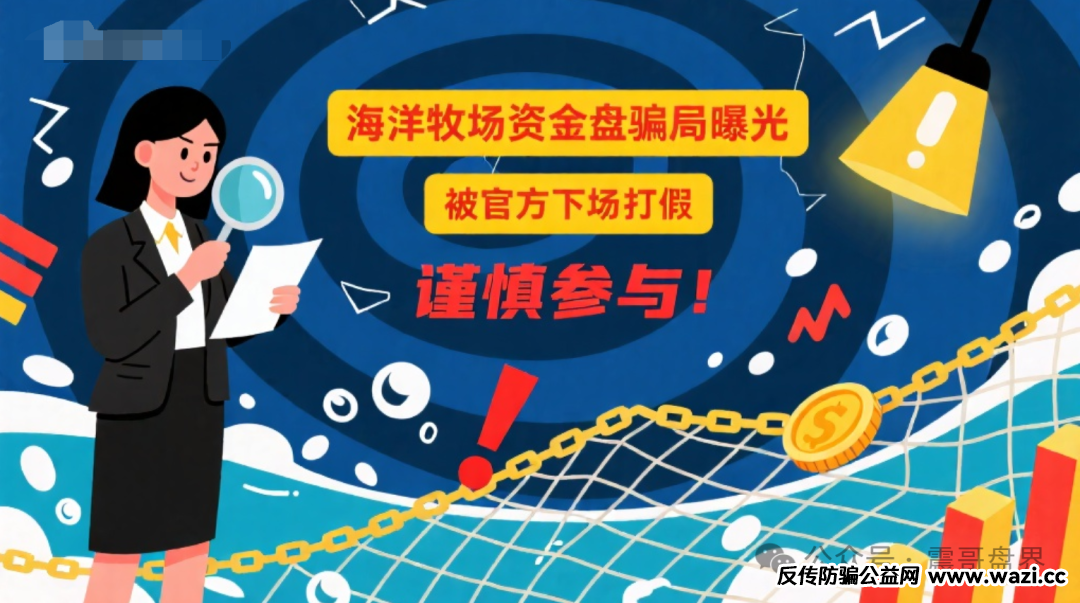 【海洋牧场】投资安全吗!本质是庞氏骗局,投资者应远离以避免资金损失。