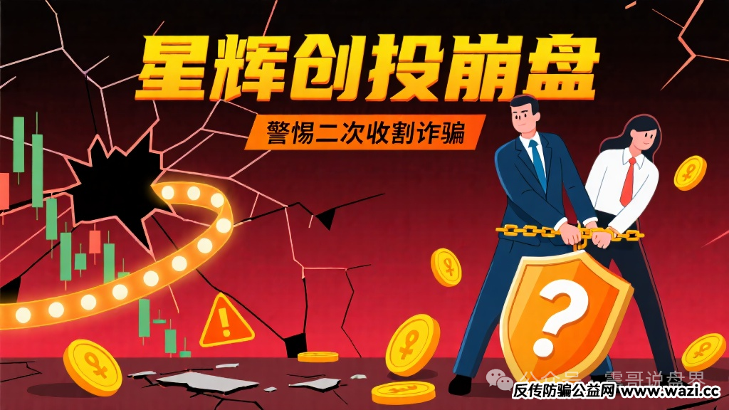【星辉创投】是诈骗资金盘，已经崩盘，警惕二次收割！