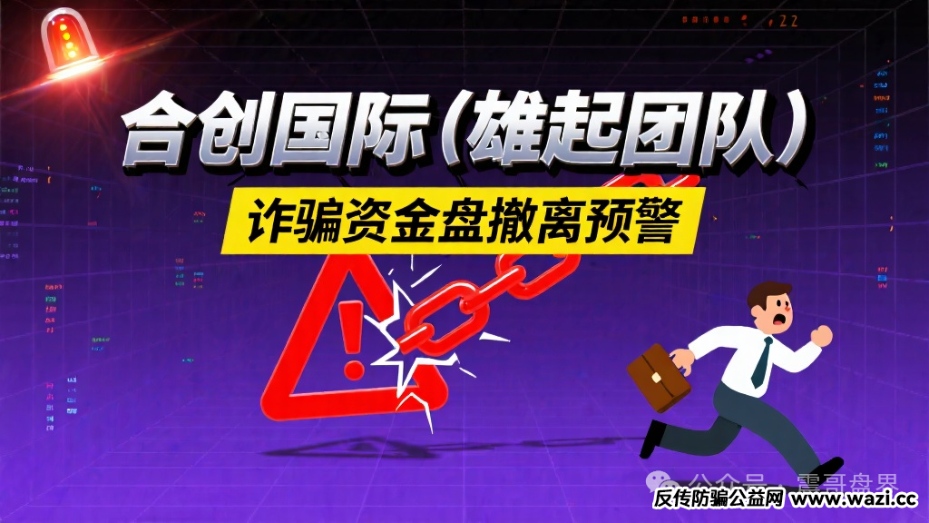诈骗资金盘【合创国际（雄起团队）】团队撤离高度预警！