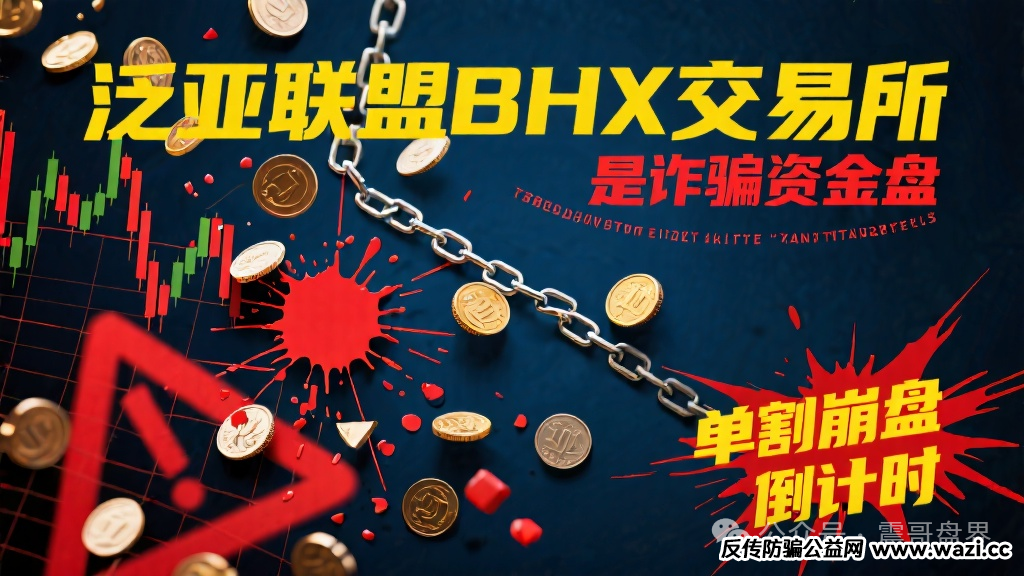【泛亚联盟BHX交易所】是诈骗资金盘,已经单割即将崩盘