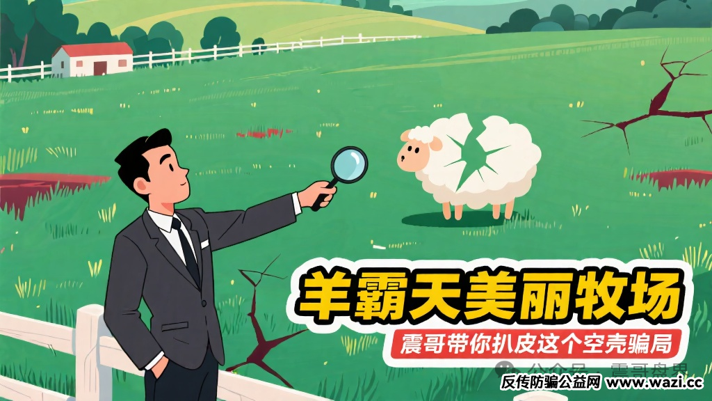 【羊霸天美丽牧场】带你扒皮这个空壳骗局！