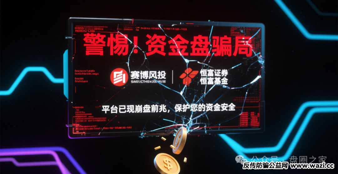 警惕！“赛博风投” 关联 “恒富系” 实为资金盘骗局，崩盘风险已现