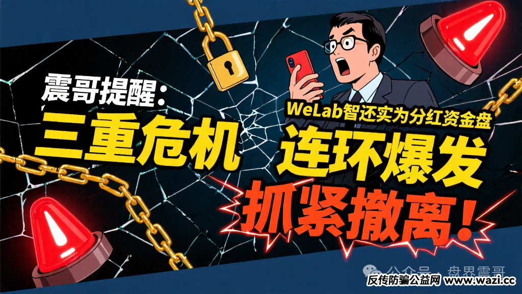 【WeLab智还】实为分红资金盘，三重危机抓紧撤！
