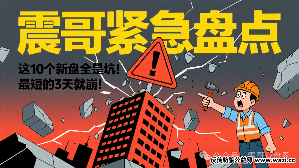 紧急盘点：这10个新盘全是坑！最短的3天就崩！