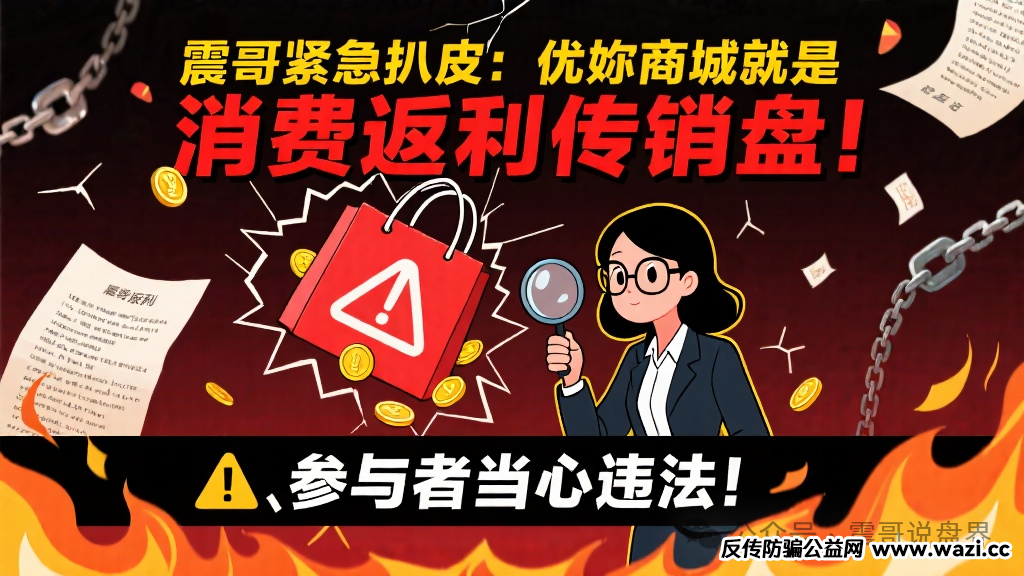 扒皮【优妳商城】就是消费返利传销盘！参与者当心违法！