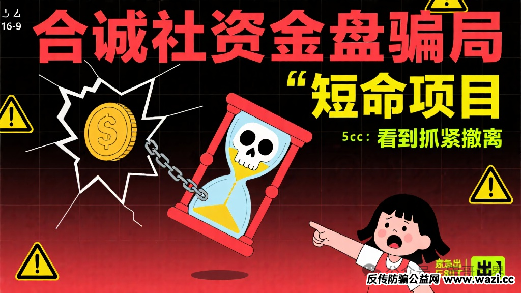 【合诚社】资金盘骗局,短命项目,看到抓紧撤离!