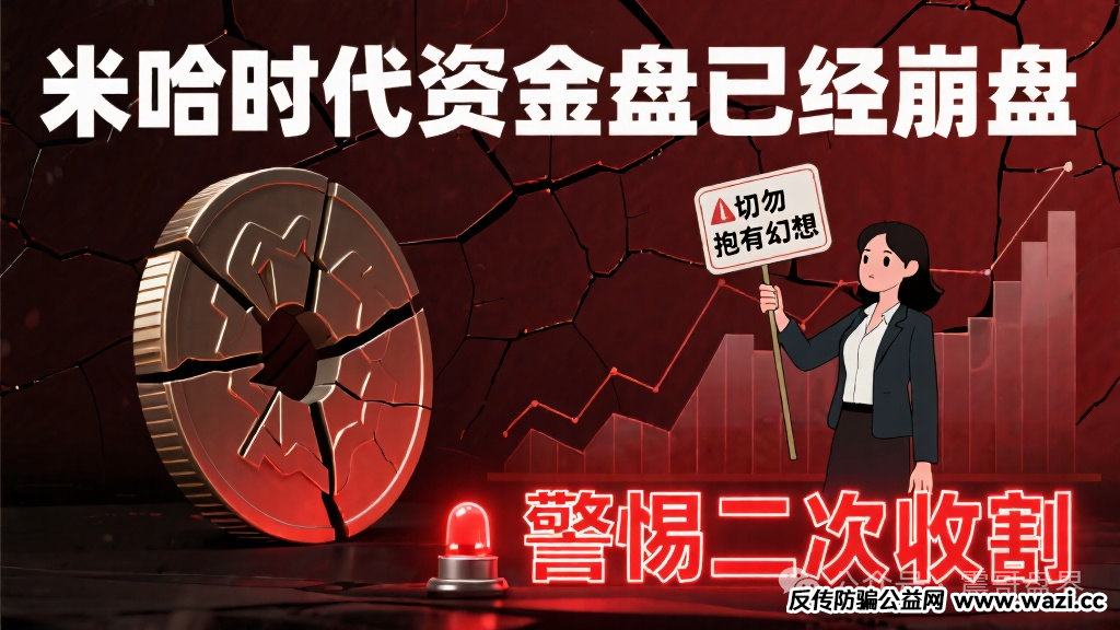 【米哈时代】资金盘已经崩盘,切勿抱有幻想,警惕二次收割!