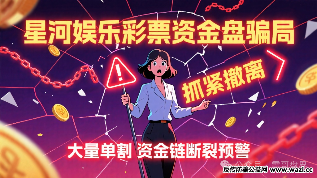 《星河娱乐彩票》资金盘骗局，抓紧撤离，大量单割！